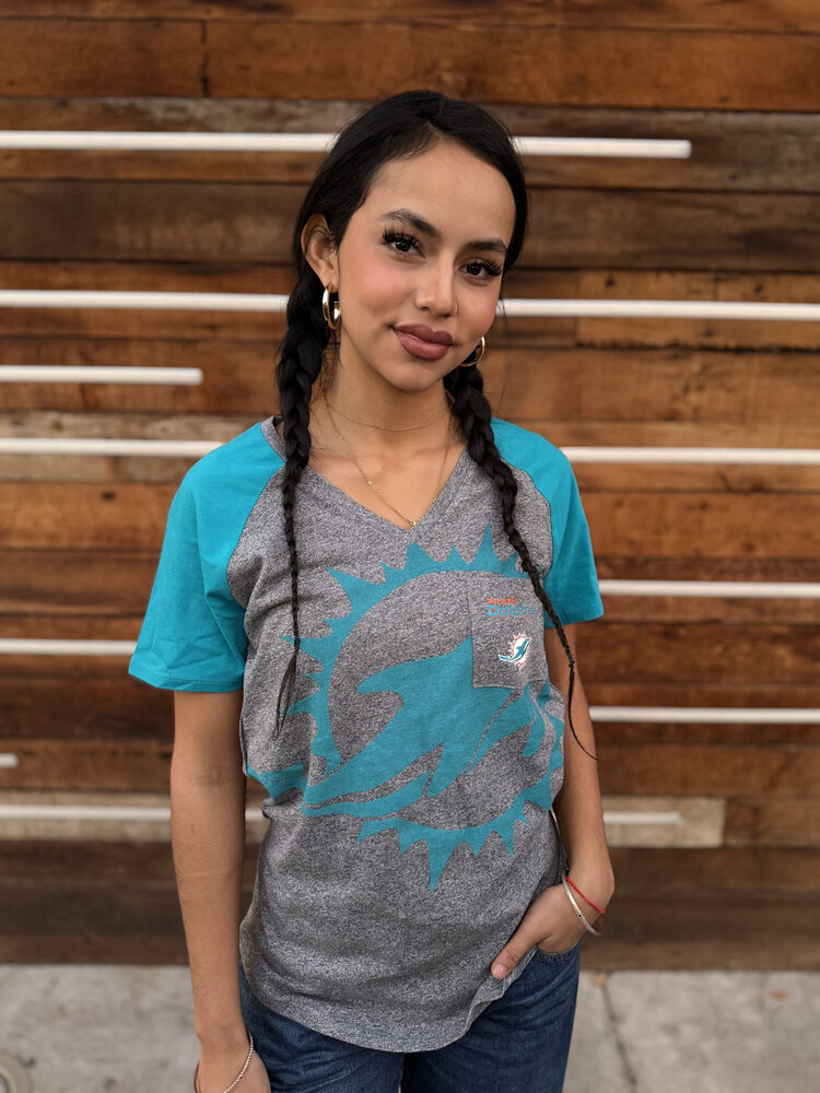 Majestic Dolphins W Static Pocket Tee