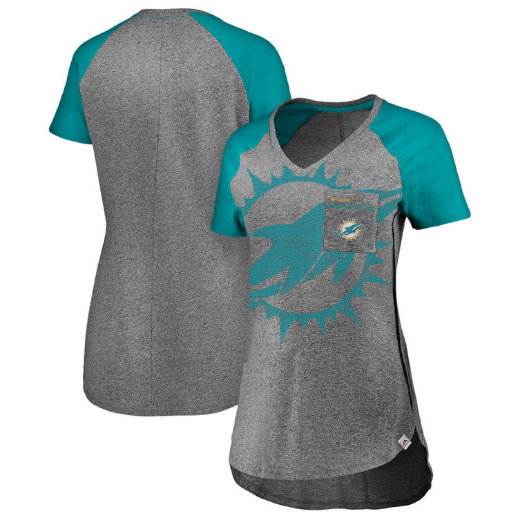 Majestic Dolphins W Static Pocket Tee