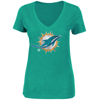 Majestic Dolphins W V-Neck Defiant Victory