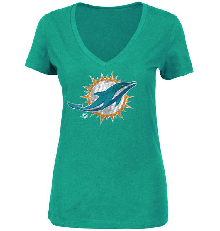 Majestic Dolphins W V-Neck Defiant Victory