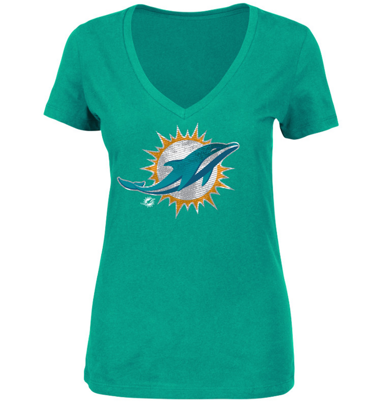 Majestic Dolphins W V-Neck Defiant Victory