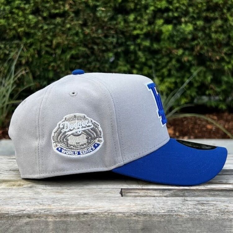 New Era LA Dodgers Gray/Royal Outline 1963 World Series 940 A-Frame