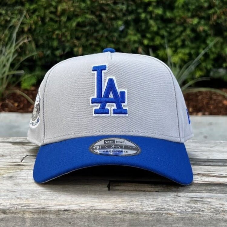 New Era LA Dodgers Gray/Royal Outline 1963 World Series 940 A-Frame