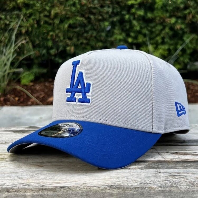 New Era LA Dodgers Gray/Royal Outline 1963 World Series 940 A-Frame