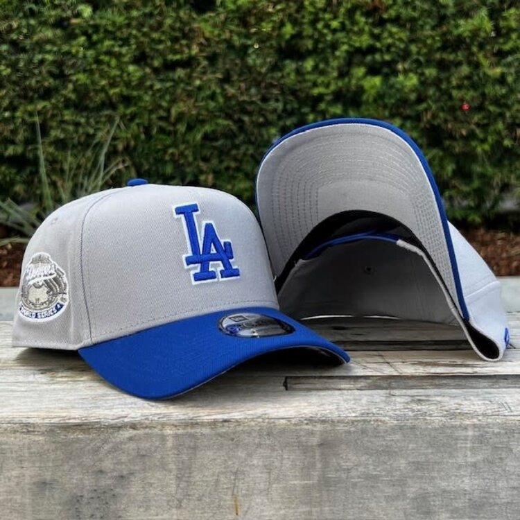 New Era LA Dodgers Gray/Royal Outline 1963 World Series 940 A-Frame