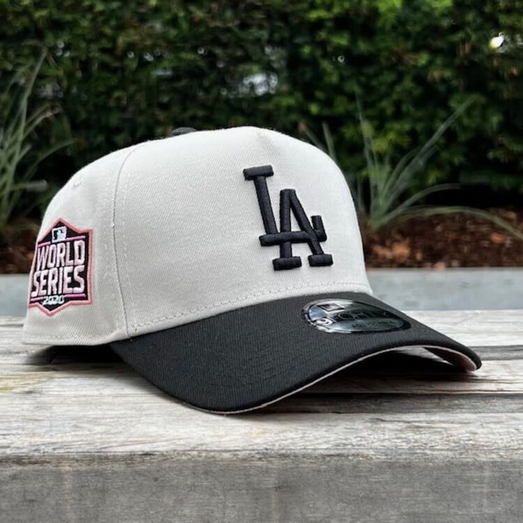 New Era LA Dodgers Stone/Black 2020 World Series 940 A-Frame