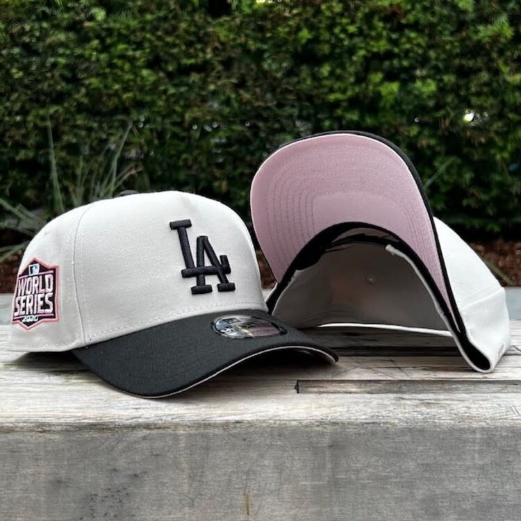 New Era LA Dodgers Stone/Black 2020 World Series 940 A-Frame