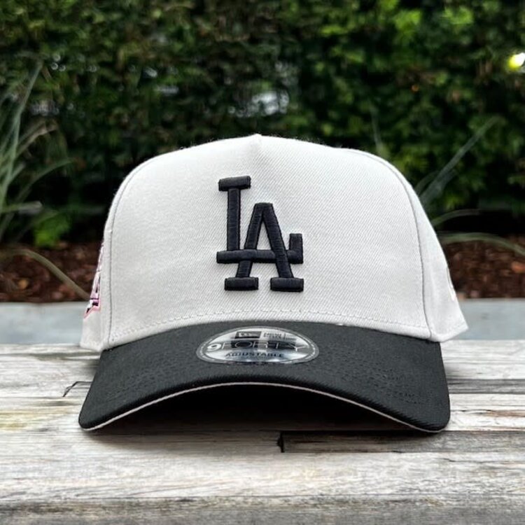 New Era LA Dodgers Stone/Black 2020 World Series 940 A-Frame