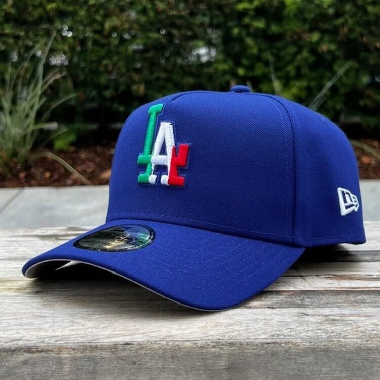 New Era LA Dodgers Royal Vertical Mexico Colors 940 A-Frame