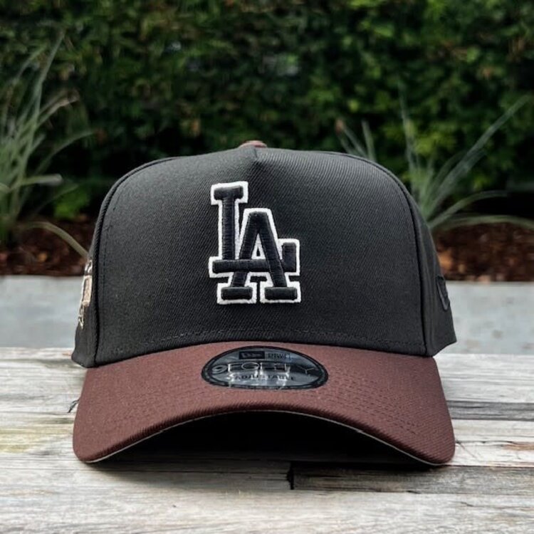 New Era LA Dodgers Black/Dark Brown Outline 2019 ASG 940 A-Frame