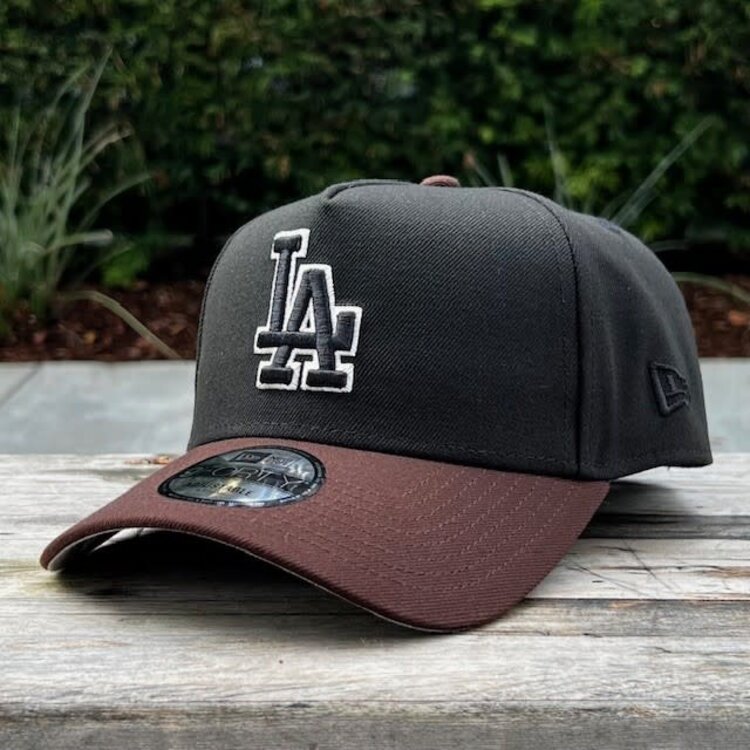 New Era LA Dodgers Black/Dark Brown Outline 2019 ASG 940 A-Frame