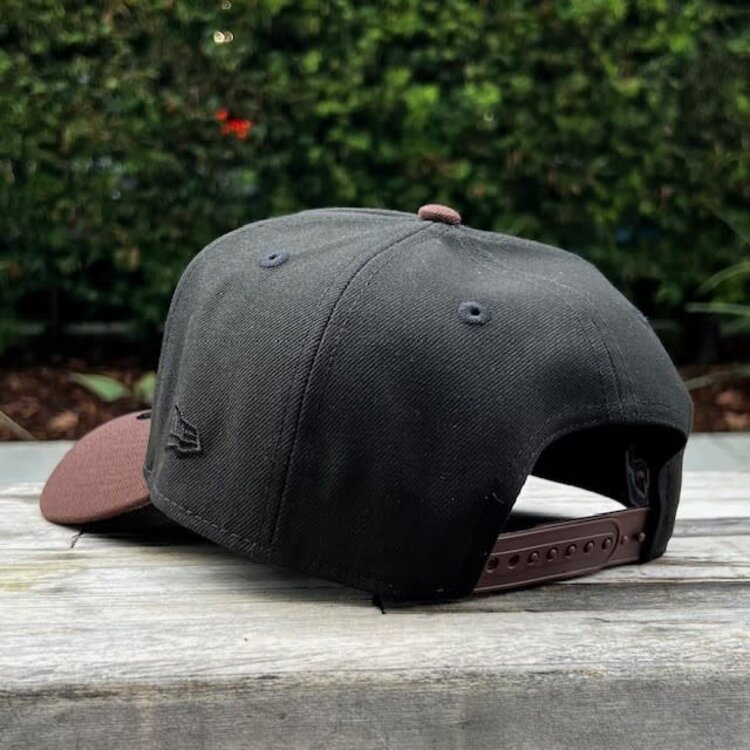 New Era LA Dodgers Black/Dark Brown Outline 2019 ASG 940 A-Frame