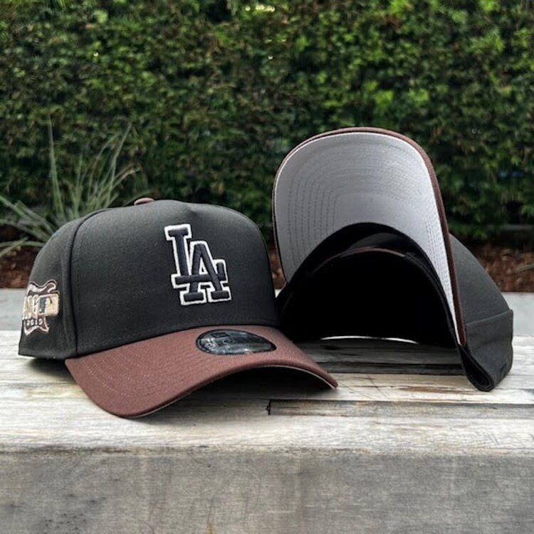 New Era LA Dodgers Black/Dark Brown Outline 2019 ASG 940 A-Frame