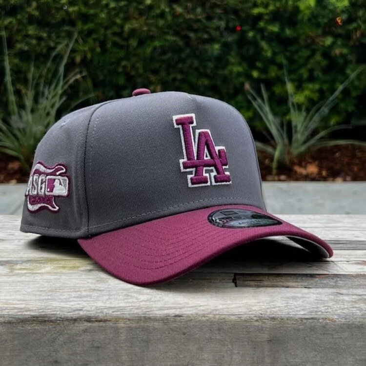 New Era LA Dodgers Graphite/Maroon 2019 ASG 940 A-Frame