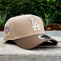 New Era LA Dodgers Khaki/Brown 100th Anniversary 940 A-Frame