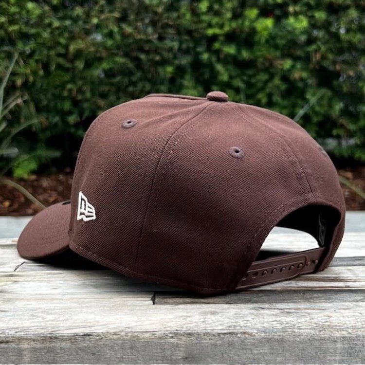 New Era LA Dodgers Dark Brown Ivory 40th Anniversary 940 A-Frame