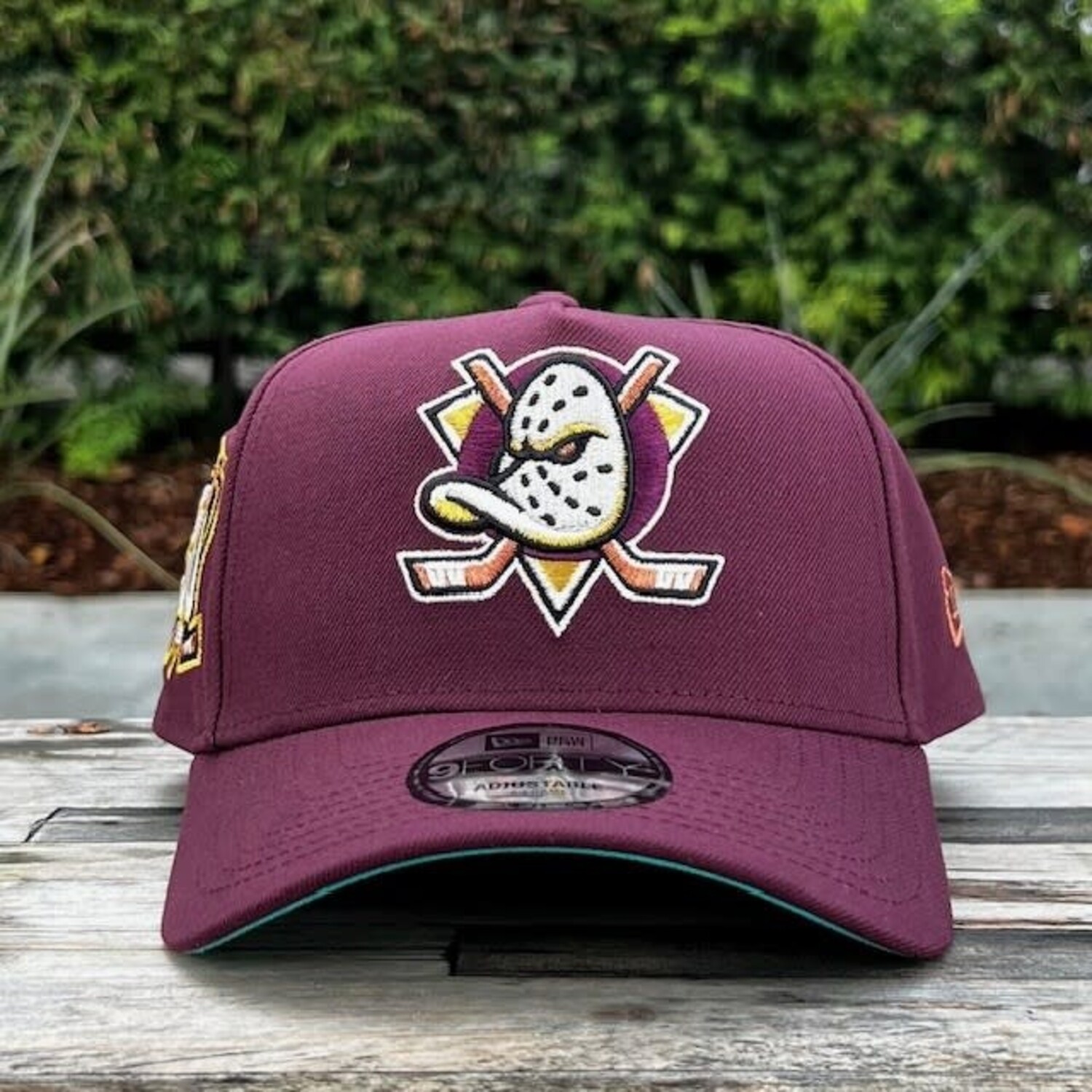 Mighty Ducks Maroon 30th Anniv Teal UV 940 A-Frame - The Locker