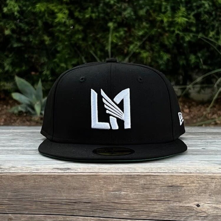 New Era LAFC Black White Team Logo