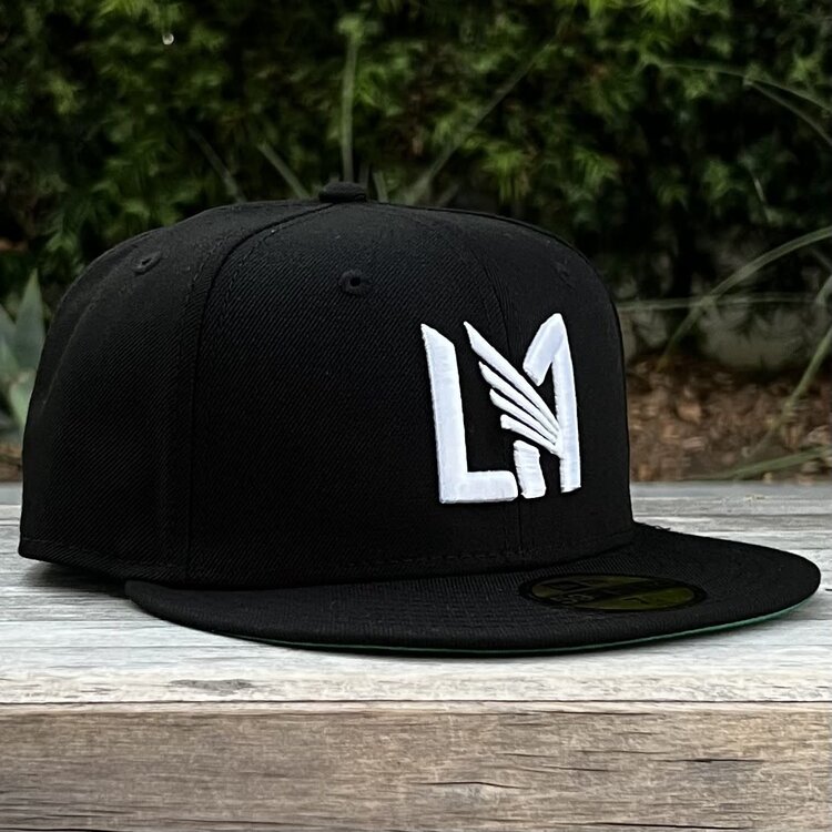 New Era LAFC Black White Team Logo