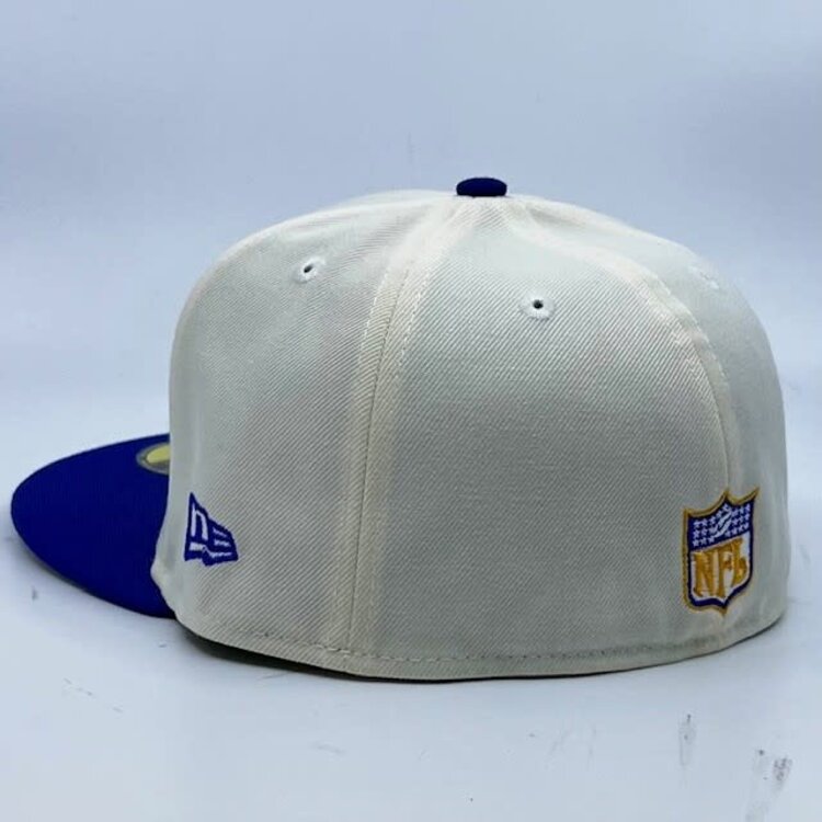 New Era LA Rams Ivory/Royal Retro Helmet SP