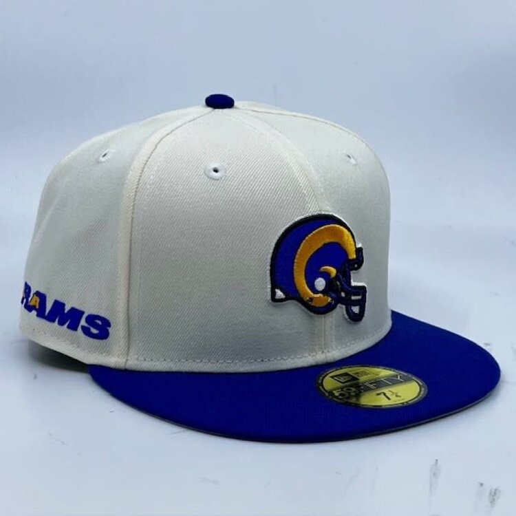 New Era LA Rams Ivory/Royal Retro Helmet SP