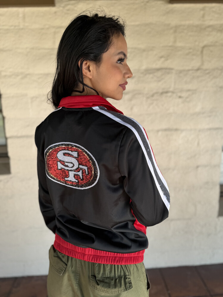 G-III 49ers Women's GIII Rebel Track Jacket