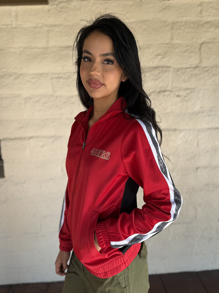 G-III 49ers Women's GIII Rebel Track Jacket