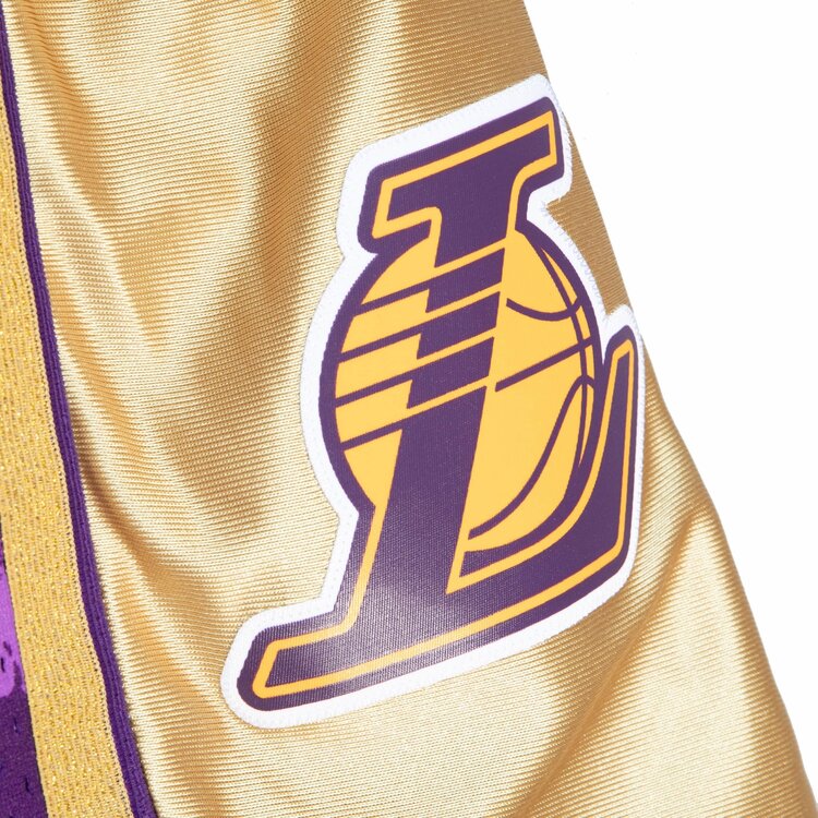 Mitchell and Ness Lakers M&N Men's NBA CNY 4.0 Swingman Purple Shorts
