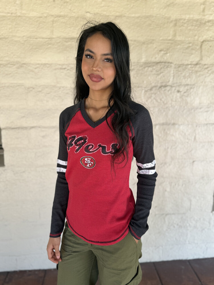 G-III SF 49ers Women's G-III Winner Long Sleeve Thermal