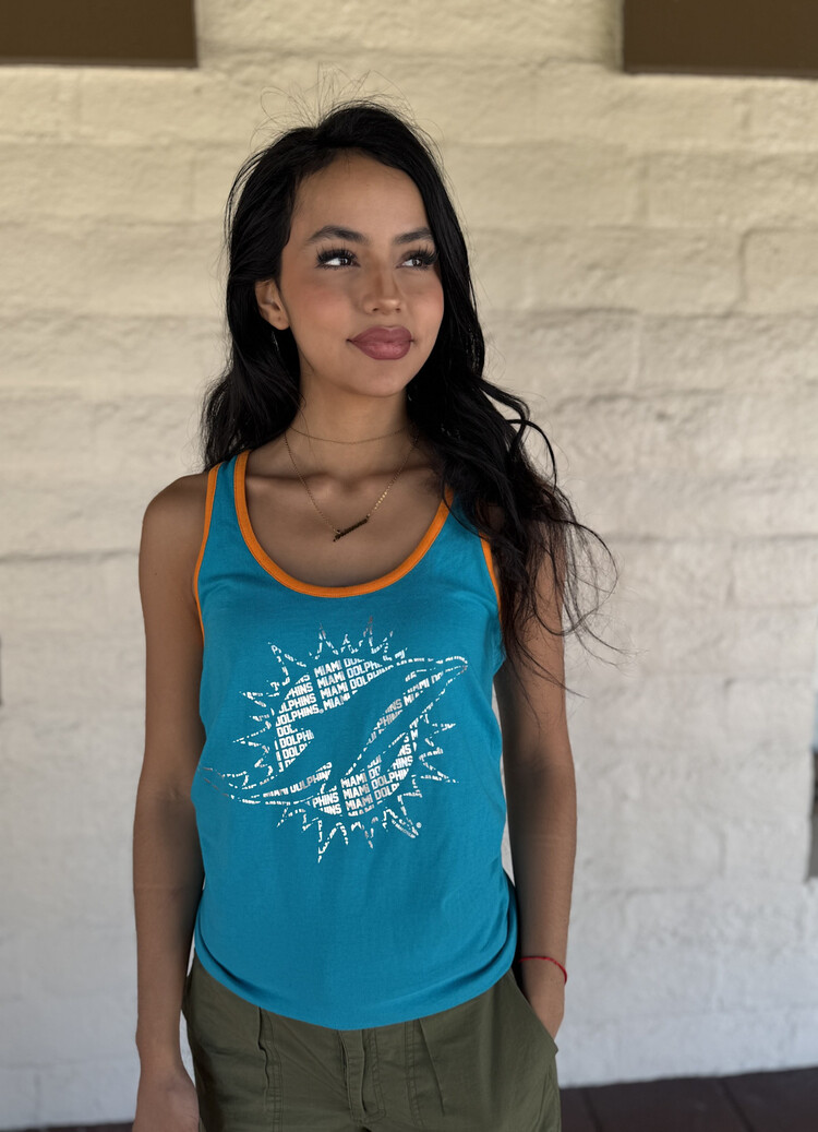 47 Brand Dolphins W Tank 47Brand '16 Clutch Aqua