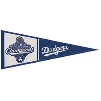 Wincraft LA Dodgers 2025 World Series Champions 13 in x 32 in Pennant