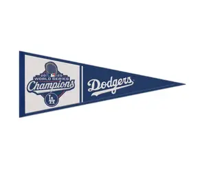 LA Dodgers 2025 World Series Champions 13 in x 32 in Pennant - The