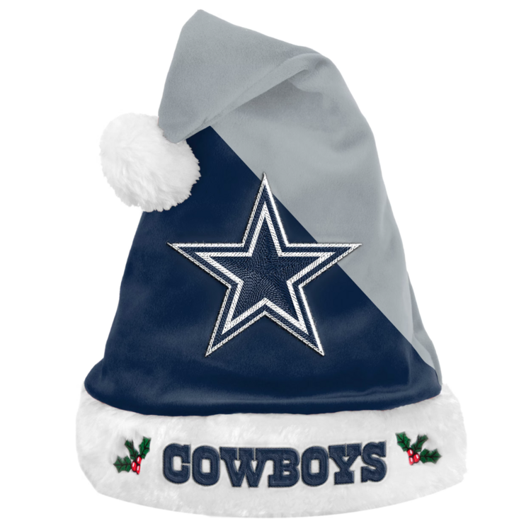 Forever Collectibles Dallas Cowboys Santa Hat