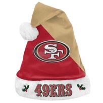 Forever Collectibles 49ers Santa Hat
