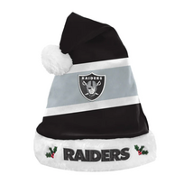 Forever Collectibles Raiders Santa Hat