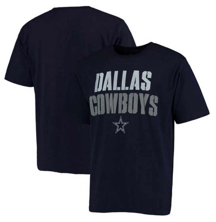 DCM Cowboys M Stencil Stack Navy