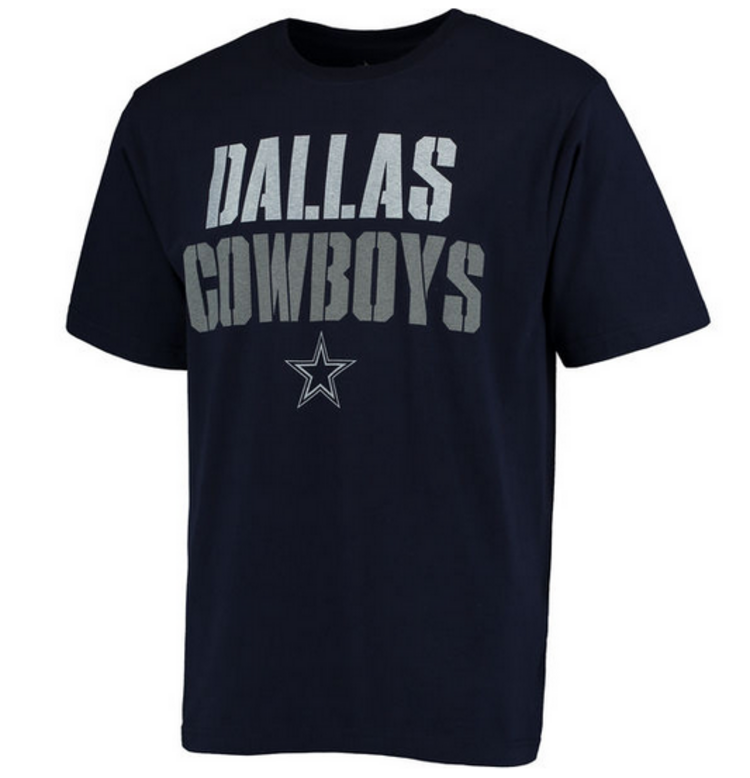 DCM Cowboys M Stencil Stack Navy