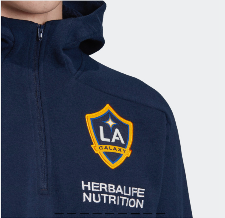 Adidas LA Galaxy adidas 3 Stripes Travel Jacket