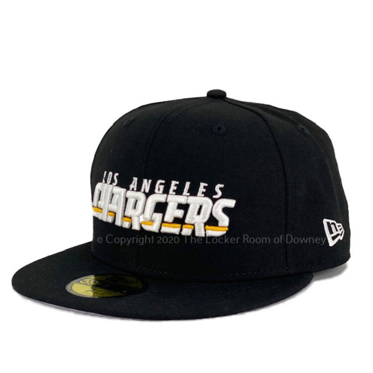 New Era Chargers C Black Wordmark