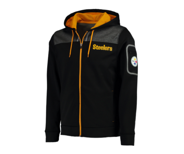 Majestic Steelers M Game Elite Full Zip