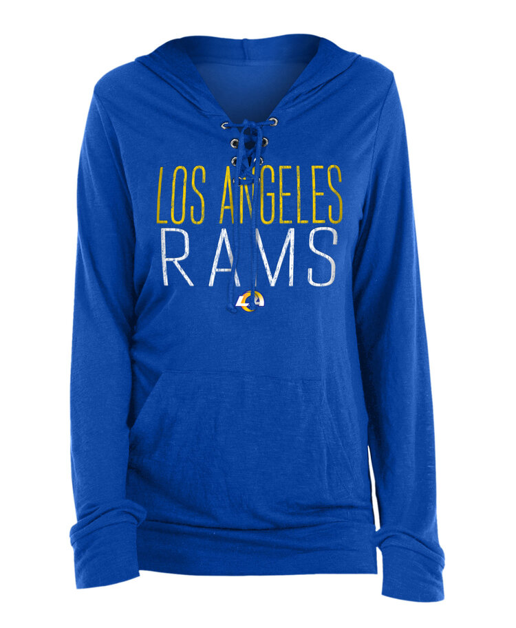 New Era LA Rams W New Era Laces Lightweight Hoodie