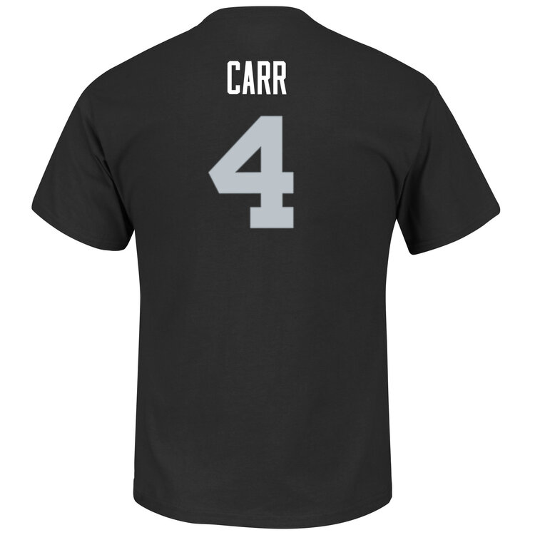 Majestic Raiders M Carr #4 Tee Black