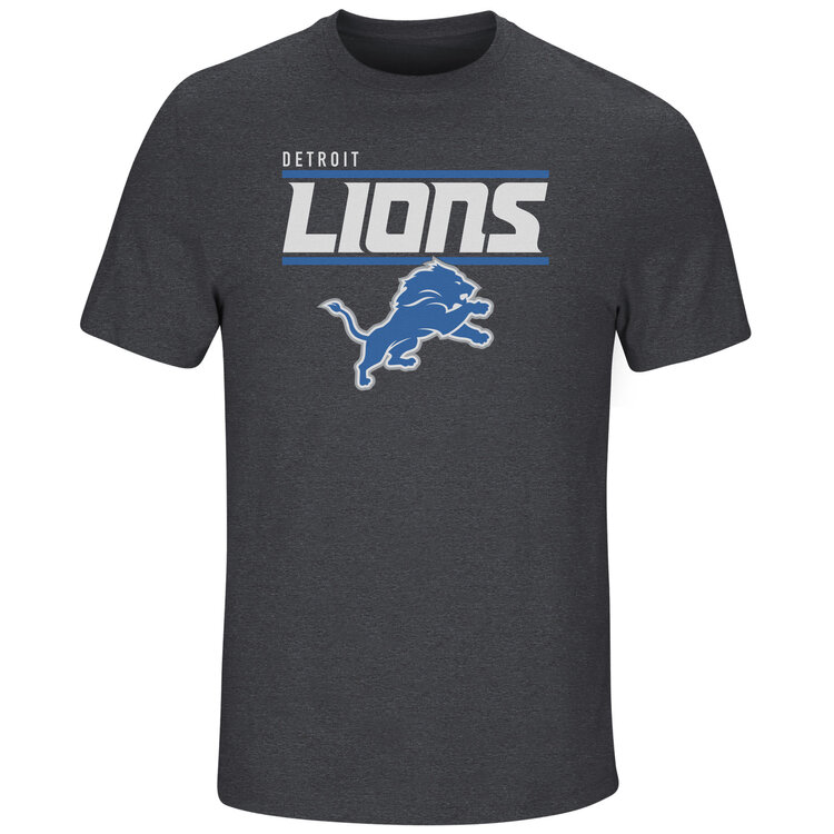 Majestic Lions M Tee Flex Team Charcoal
