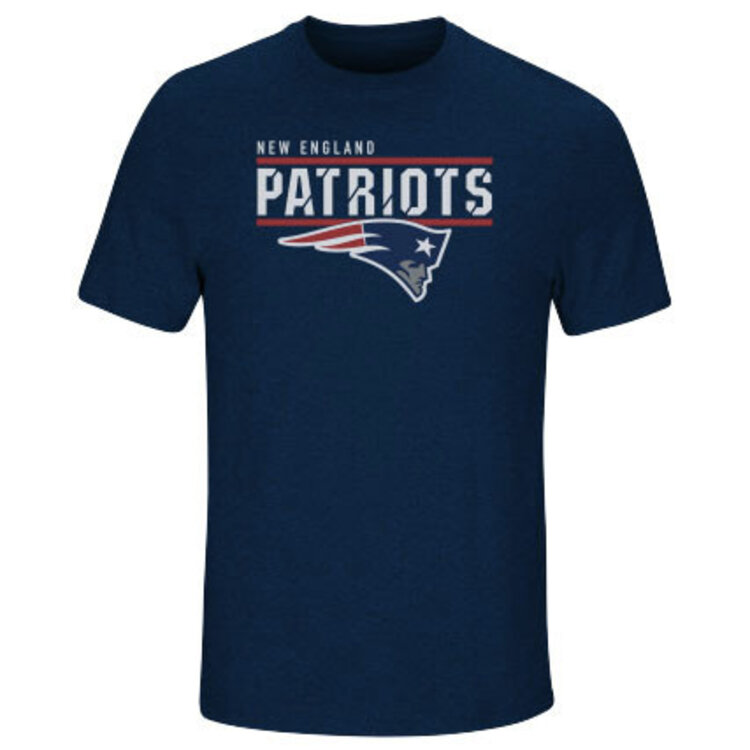 Majestic Patriots M Tee Flex Team Navy