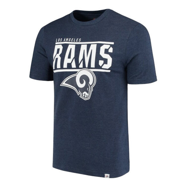 Majestic Rams M Tee Flex Team Navy
