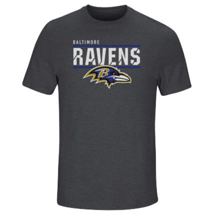 Majestic Ravens M Tee Flex Team Charcoal