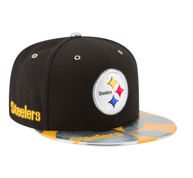 New Era Steelers 17 Draft 5950 Black