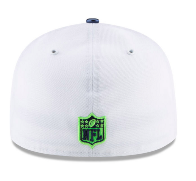 New Era NFL Seattle Seahawks 2017 Draft On Stage 5950 White