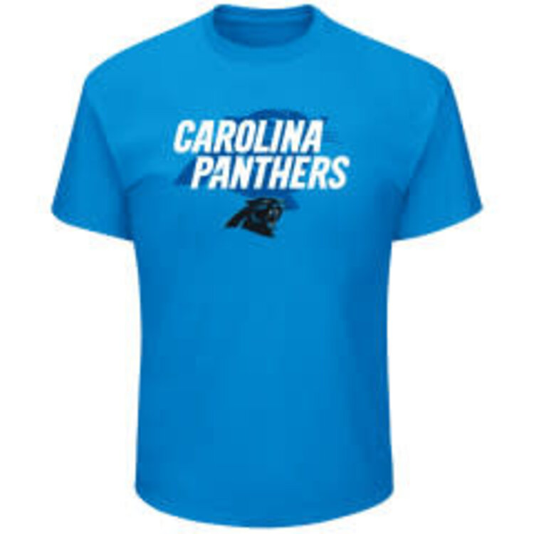 Majestic Panthers M Pick Six Tee Blue