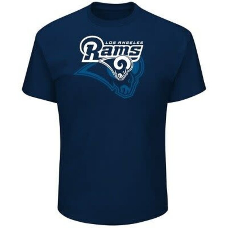 Majestic Rams M Pick Six Tee Navy